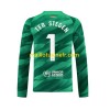 Maillot de Foot FC Barcelone Ter Stegen 1 Gardien Domicile 2023-24 Manches Longues Maillot de Foot FC Barcelone Ter Stegen 1 Gardien Domicile 2023-24 Manches Longues
